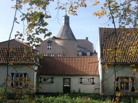 Leudal NL : Ortsteil Haelen, Kasteellaan, Kasteel Aldenghoor